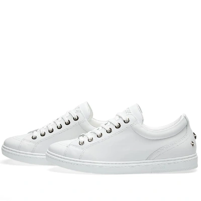 Shop Jimmy Choo Cash Sneaker In White