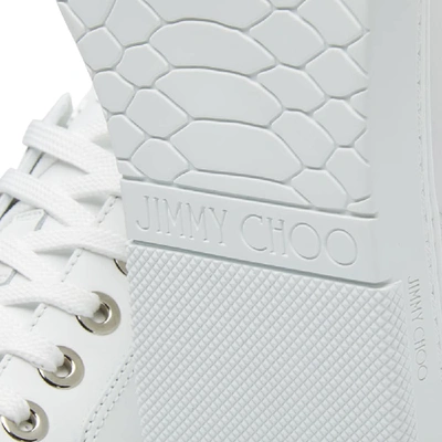 Shop Jimmy Choo Cash Sneaker In White