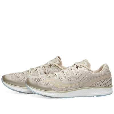 Shop Saucony Freedom Iso Ls In Brown