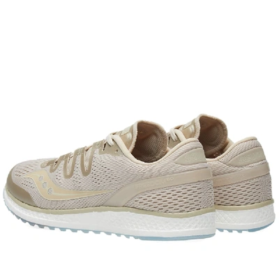 Shop Saucony Freedom Iso Ls In Brown