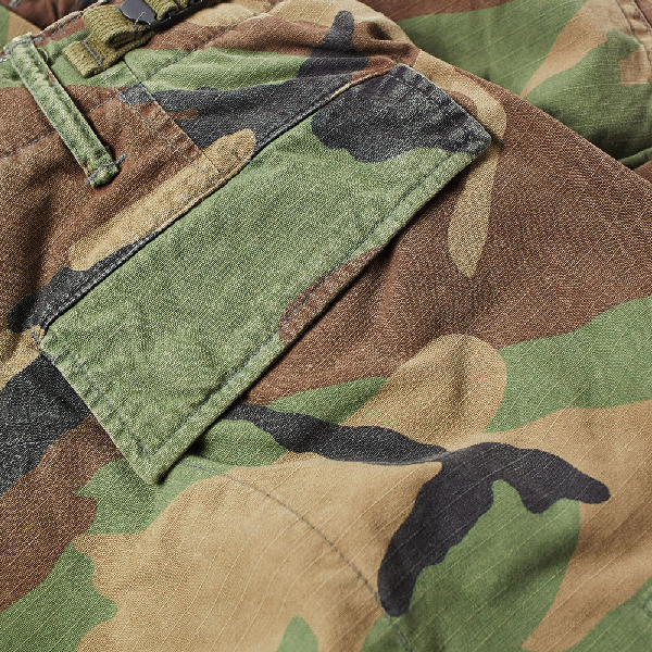 rrl camo cotton surplus cargo pant