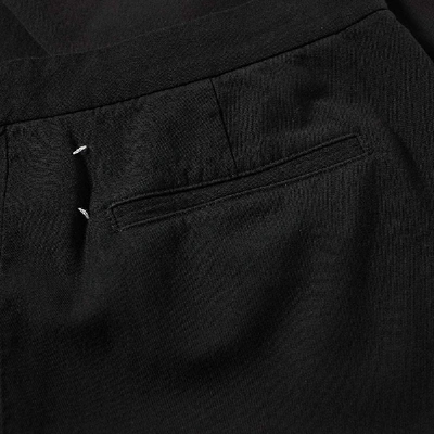 Shop Maison Margiela 14 Garment Dyed Drawstring Pant In Black