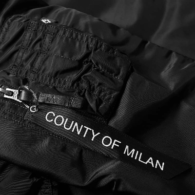 Shop Marcelo Burlon County Of Milan Marcelo Burlon Hue Alpha Jacket In Black