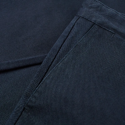 Shop Norse Projects Aros Heavy Chino In Blue