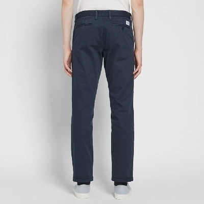 Shop Norse Projects Aros Heavy Chino In Blue