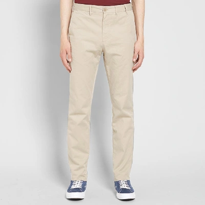 Shop Norse Projects Aros Slim Stretch Chino In Neutrals