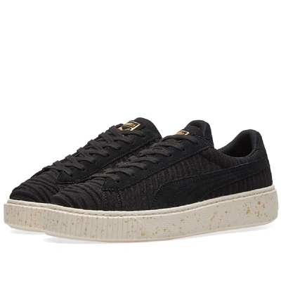 Shop Puma Basket Platform Ow W In Black