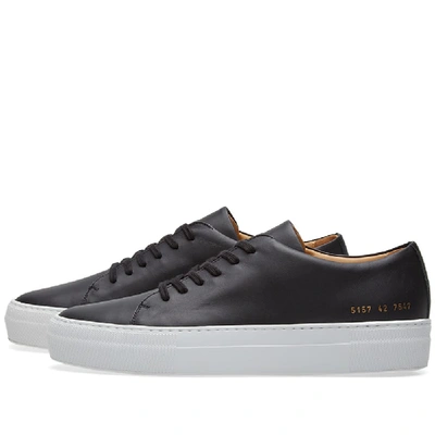 Shop Common Projects Court Low In Black