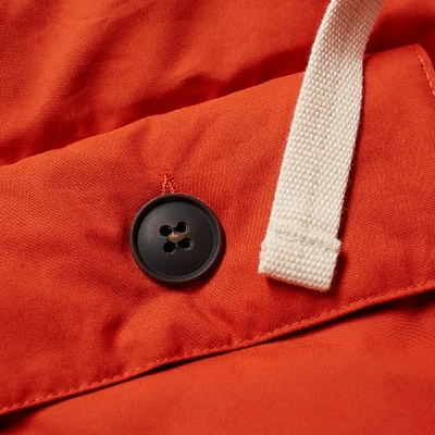 Shop Nigel Cabourn Authentic Everest Parka In Orange