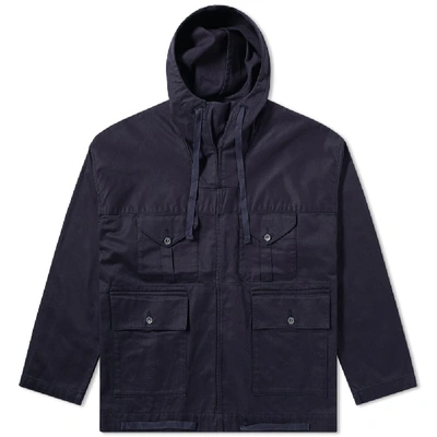 Shop Nigel Cabourn X Lybro British Army Smock In Blue