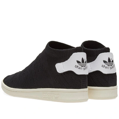 Shop Adidas Originals Adidas Stan Smith Sock Pk W In Black