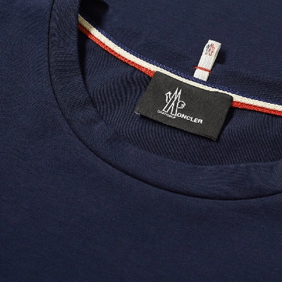 Shop Moncler Grenoble Logo Tee In Blue