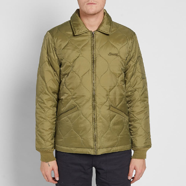 stussy quilted work jacket