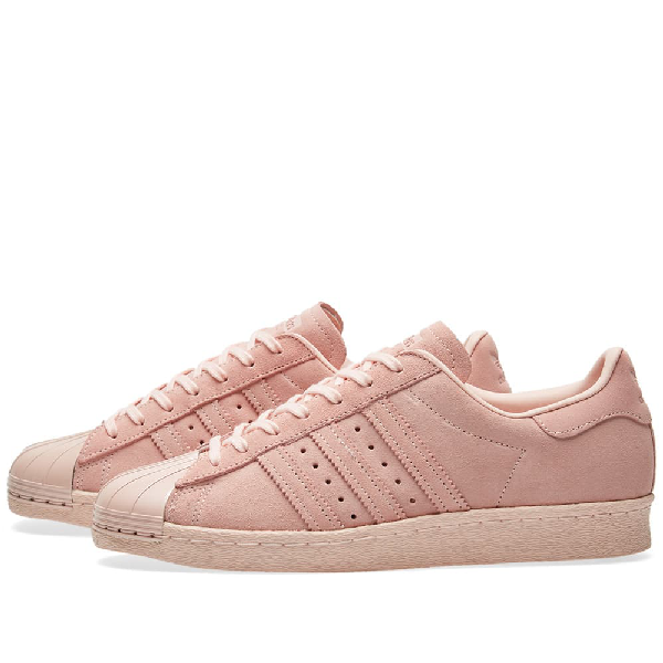 adidas superstar 80s metal toe womens Pink