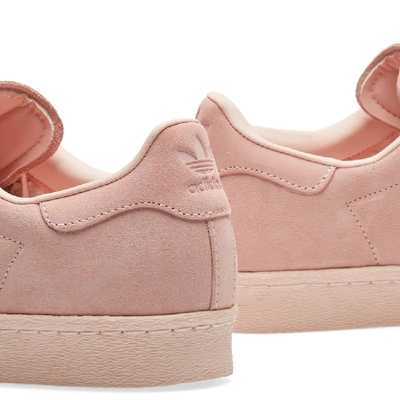 Shop Adidas Originals Adidas Superstar 80s Metal Toe W In Pink