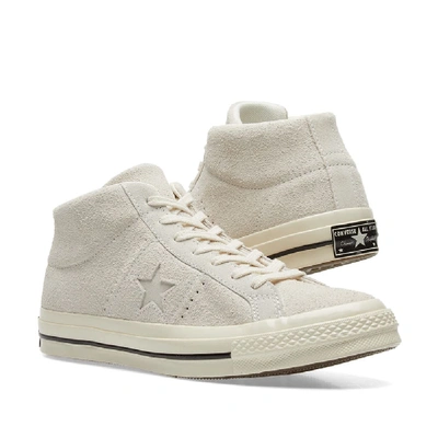 Shop Converse One Star Mid In Neutrals