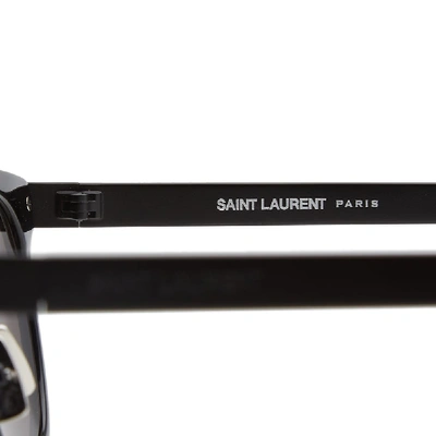 Shop Saint Laurent Sl 28 Combi Sunglasses In Black