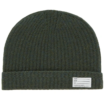 Shop Visvim Knit Beanie In Green