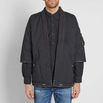 Visvim Kimono Lightweight Jacket In Black | ModeSens