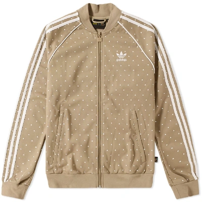 Adidas Originals Men's Originals Pharrell Williams Hu Hiking Superstar  Track Jacket, Brown In Neutrals | ModeSens