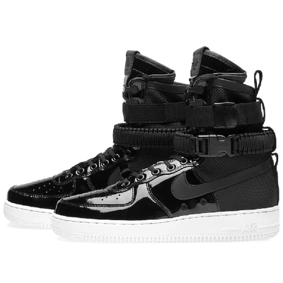 Nike Sf Air Force 1 Se Premium W In Black | ModeSens