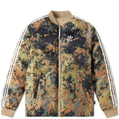 Adidas Originals Men's Originals Pharrell Williams Hu Camo Reversible Brown In Green | ModeSens