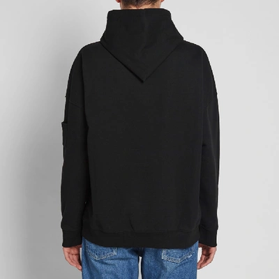 Shop Midnight Studios Call The Curtains Pullover Hoody In Black