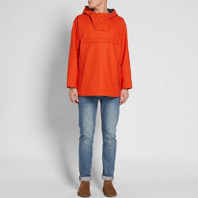 Shop Norse Projects Ribe Forest Nap Jacket In Orange