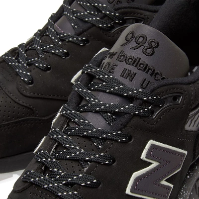 Shop New Balance M998abk - Made In The Usa In Black