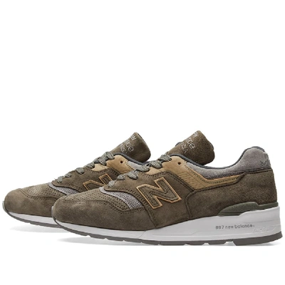 Shop New Balance M997fgg - Made In The Usa In Green