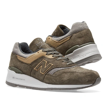 Shop New Balance M997fgg - Made In The Usa In Green