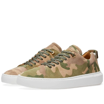 Shop Buscemi Uno Low Sneaker In Green