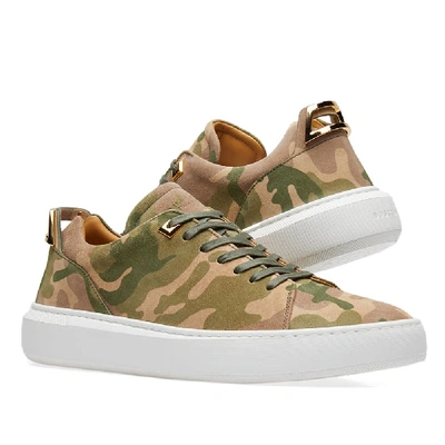 Shop Buscemi Uno Low Sneaker In Green