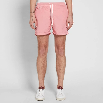 Shop Hartford Boxer + Swim Short In Pink