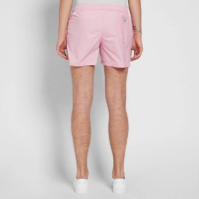 Shop Hartford Boxer Swim Short In Pink