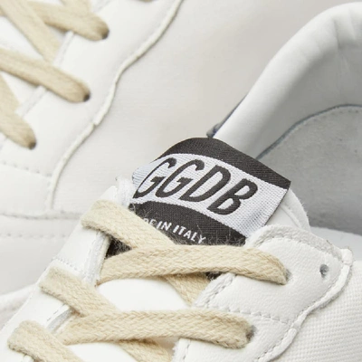 Shop Golden Goose Deluxe Brand Ballstar Signature Sneaker In White