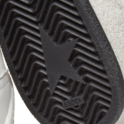 Shop Golden Goose Deluxe Brand Ballstar Signature Sneaker In White