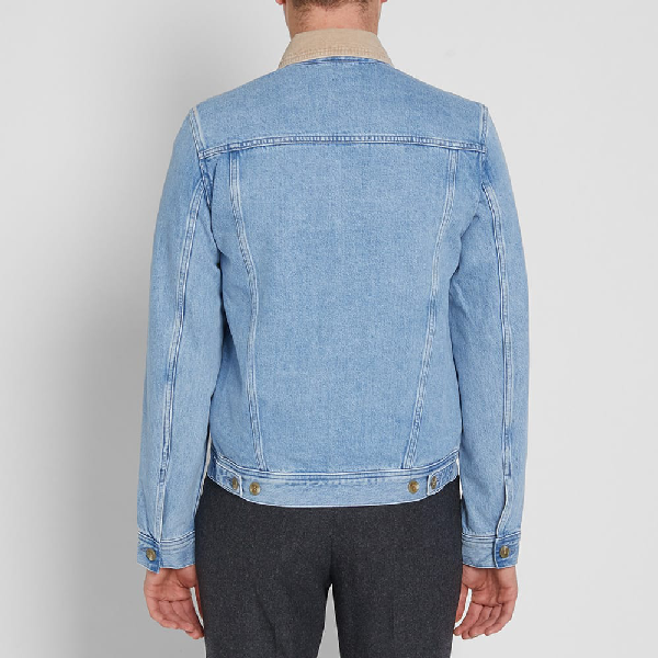 apc howl denim jacket