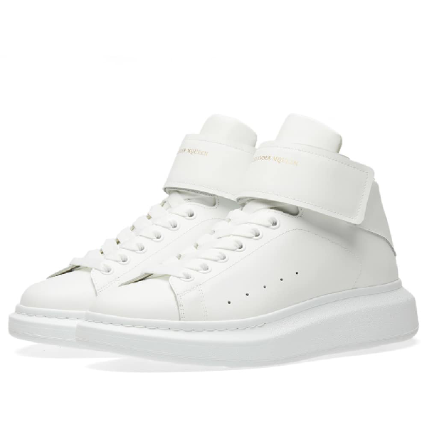 alexander mcqueen strap trainers