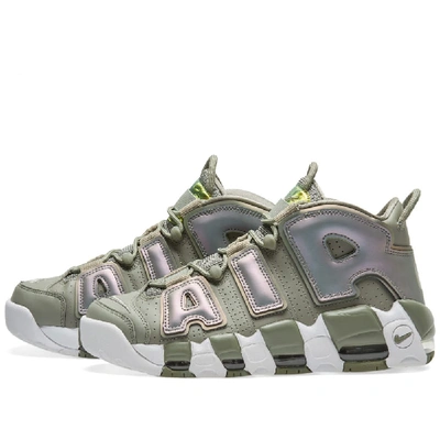 Shop Nike Air More Uptempo W In Green