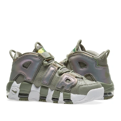 Shop Nike Air More Uptempo W In Green