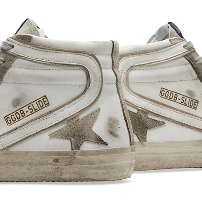 Shop Golden Goose Deluxe Brand Slide Sneaker In White