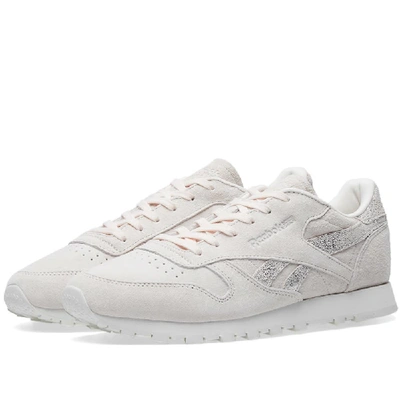 Shop Reebok Classic Leather Shimmer W In Pink