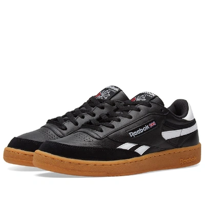 Shop Reebok Revenge Plus Gum In Black