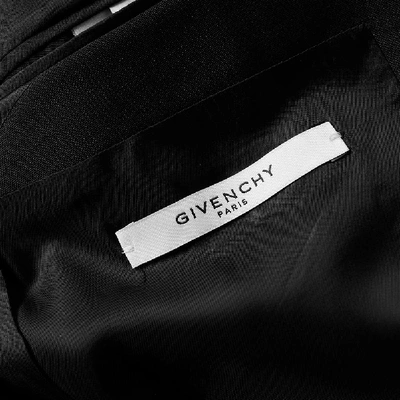 Shop Givenchy Wool Mohair Suit In Black