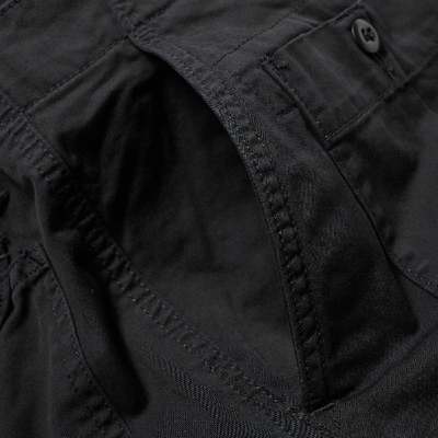 Shop Polo Ralph Lauren Flight Cargo Pant In Black
