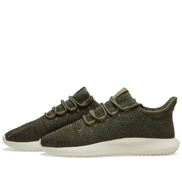adidas tubular shadow green womens