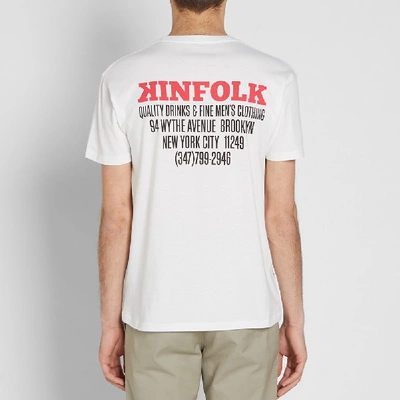 Shop Kinfolk Bar Bunny Tee In White