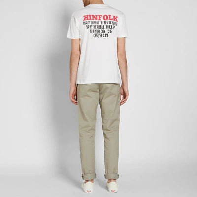 Shop Kinfolk Bar Bunny Tee In White