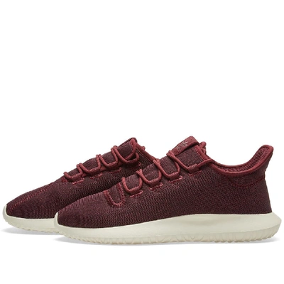 Shop Adidas Originals Adidas Tubular Shadow W In Burgundy